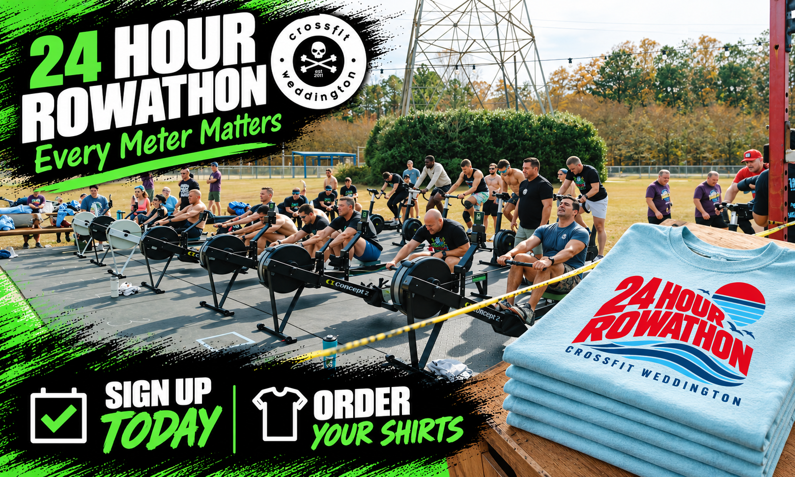  13th Annual 24 Hour Rowathon background image