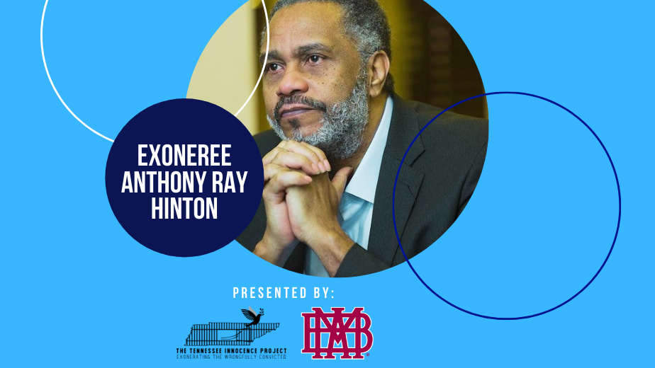 Shining Light on Wrongful Convictions with Exoneree Anthony Ray Hinton background image