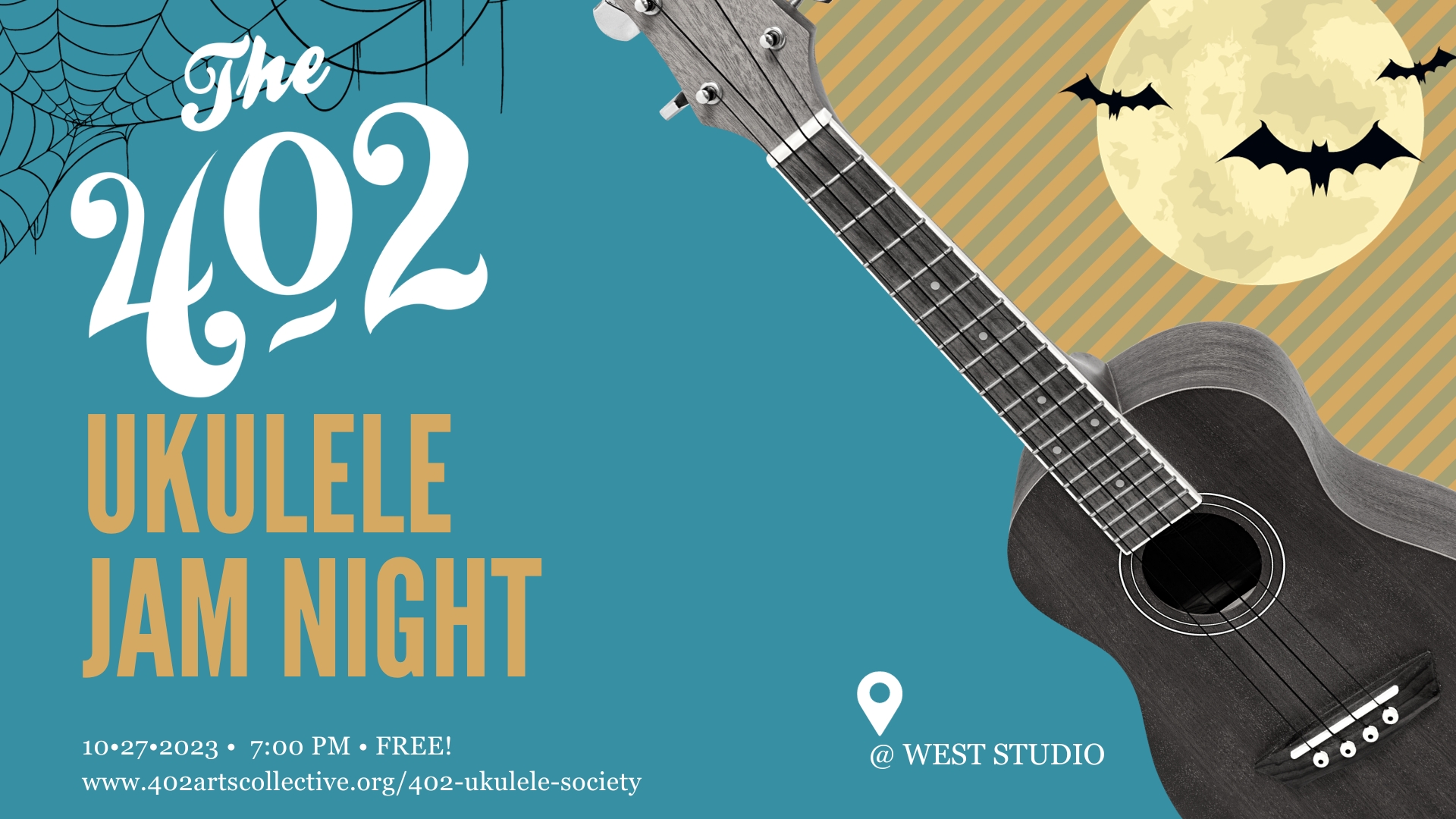 The 402 Ukulele Jam Night by 402 Arts Collective