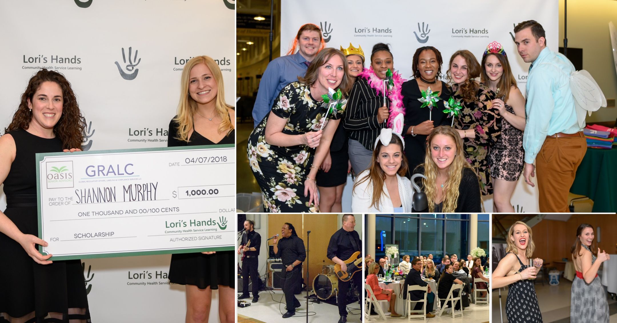 Lori's Hands Green Ribbon Gala by Lori's Hands