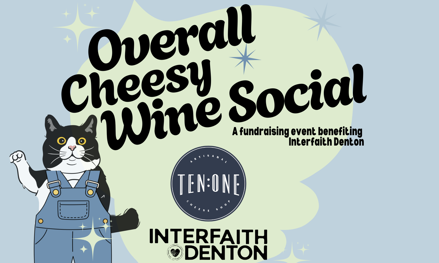 Overall Cheesy Wine Social background image