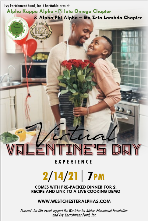 Valentine's Day Virtual Date Night background image