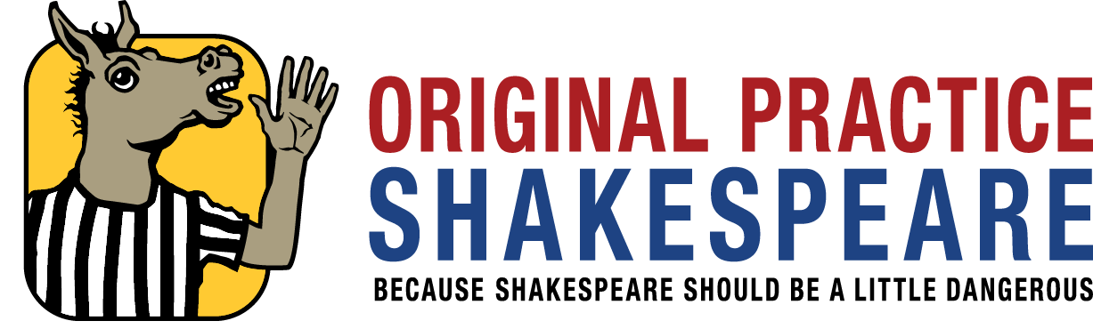 Original Practice Shakespeare Festival logo