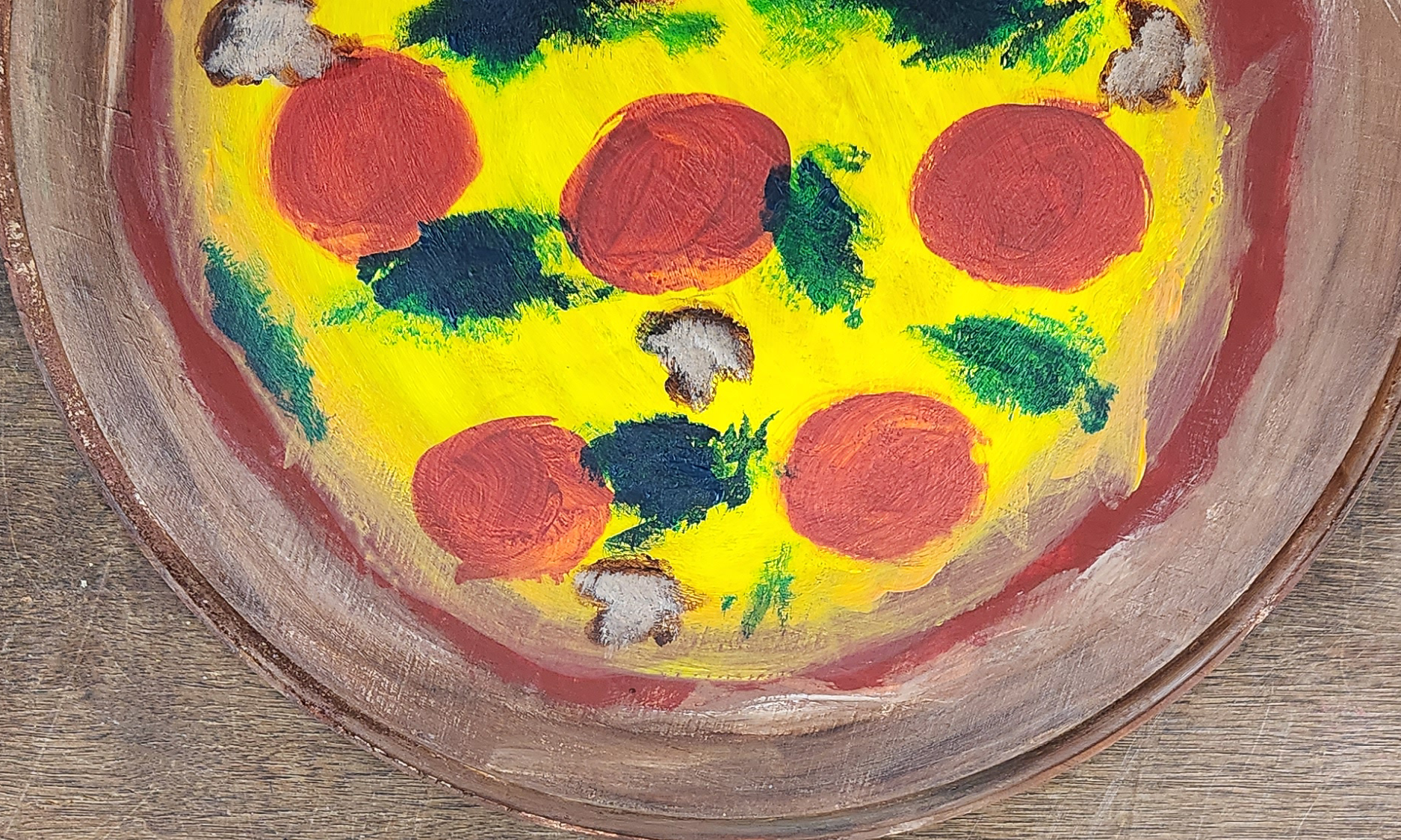 Pizza & Painting background image