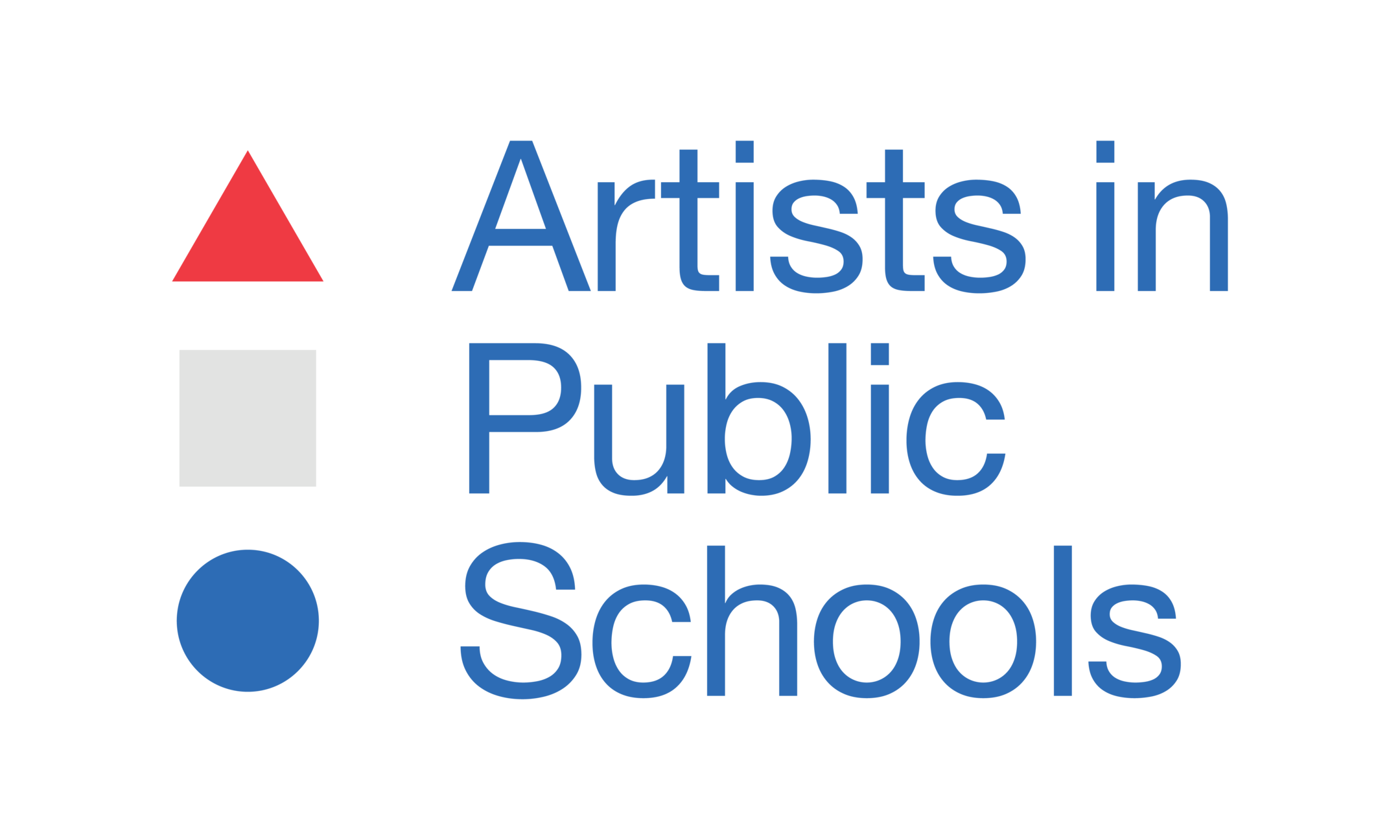 Artists in Public Schools logo
