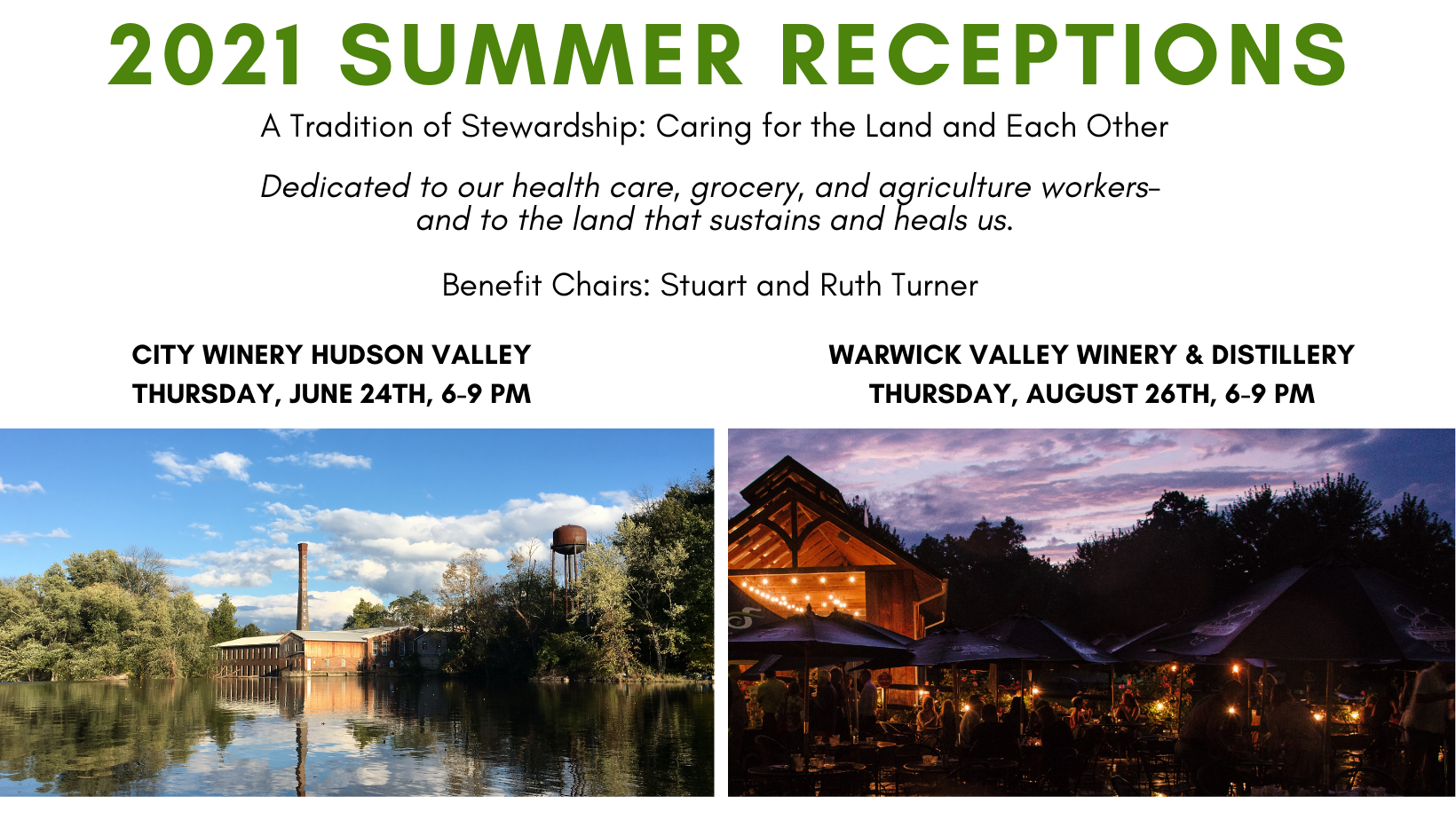 Summer Receptions— Buy Tickets or a Sponsor by Orange County
