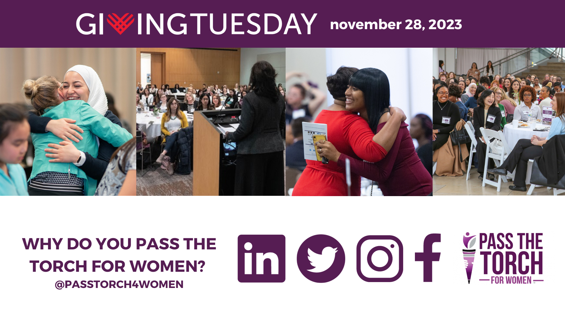 Donate Now | Giving Tuesday 2024 by Pass the Torch for Women Foundation