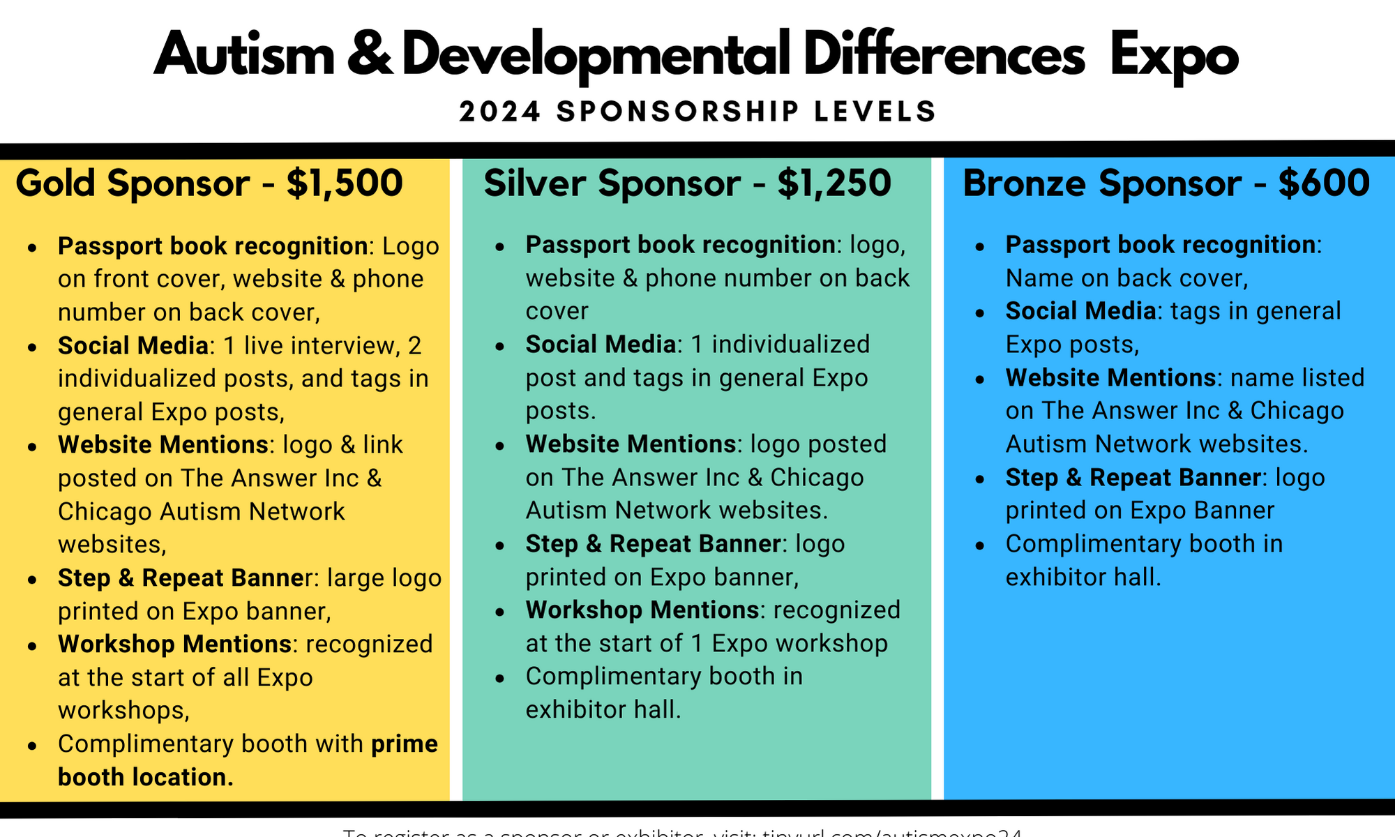Autism and Developmental Differences Expo background image