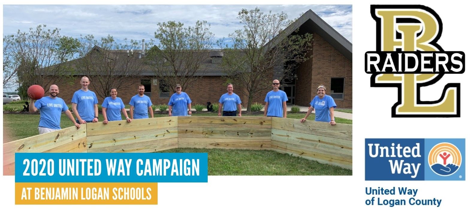 Donate Now Benjamin Logan Schools 2020 United Way Campaign by United